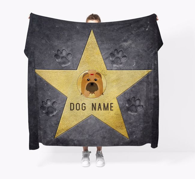 Personalised {breedFullName} Blanket - Star of Fame